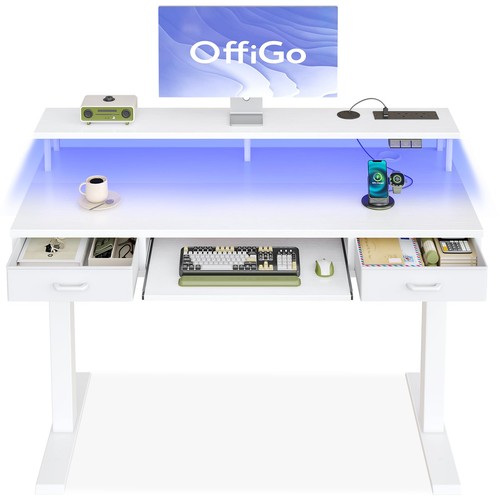 Height adjustable desk - height,